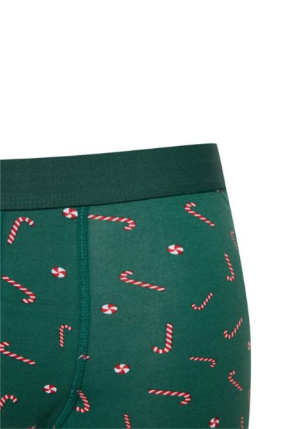 Man Christmas Themed Boxer