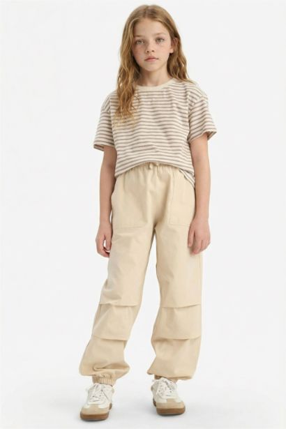 Girl Parachute Jogger Pants