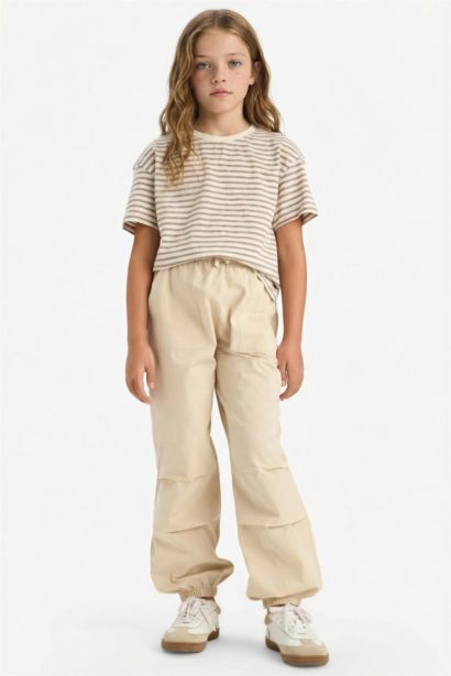 Girl Parachute Jogger Pants