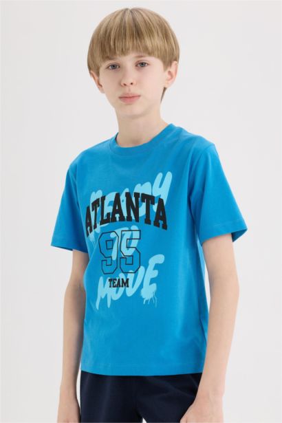 تيشيرت ولادي نص ردن قصة عادية مطبوع