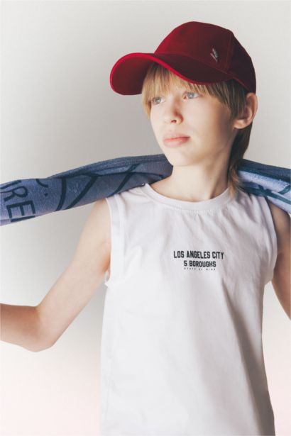 Boy Crew Neck Tank Top