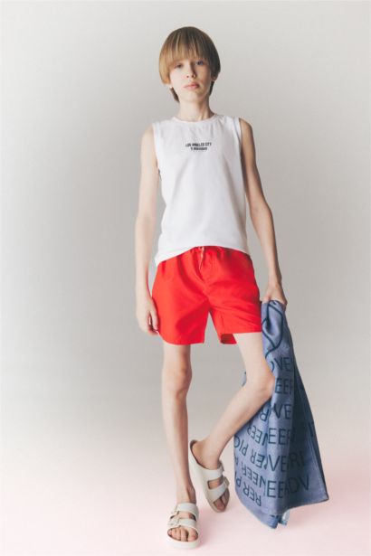 Boy Crew Neck Tank Top