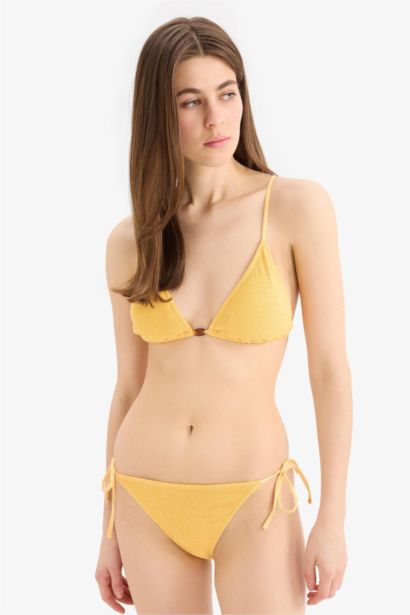 Fall in Love Regular Fit Crepe Bikini Top