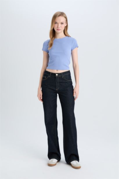 تيشيرت نص كم سليم فيت