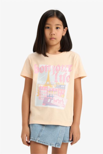 تيشيرت نص ردن قصة عادية بياخة مستديرة