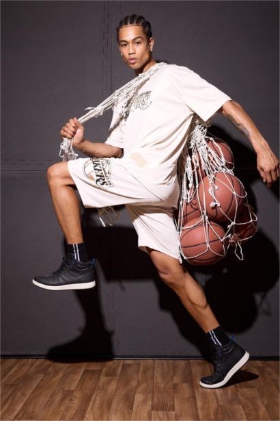 DeFactoFit NBA Los Angeles Lakers Standard Fit Shorts