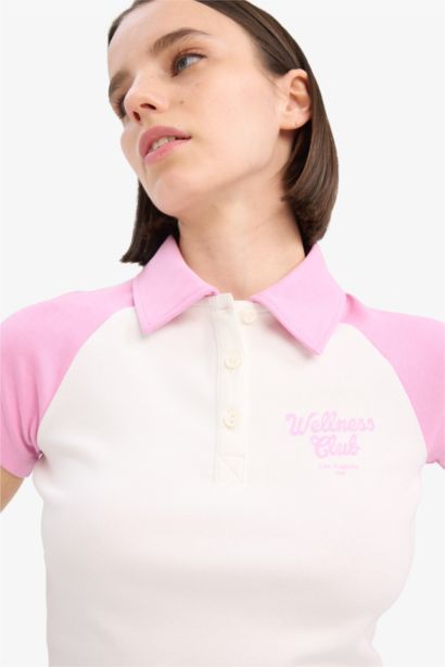 Slim Fit Ribana Short Sleeve T-Shirt