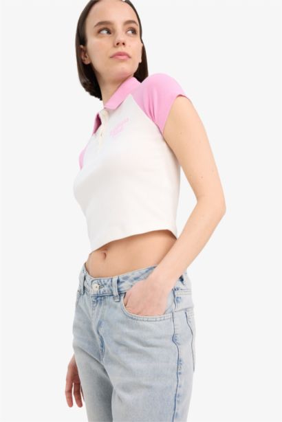 Slim Fit Ribana Short Sleeve T-Shirt