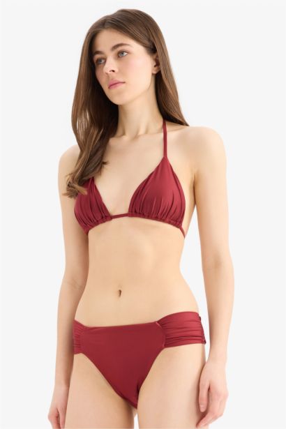 Fall in Love Regular Fit Satin Bikini Bottom