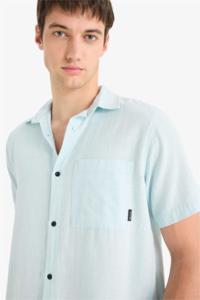 Regular Fit Cotton Short Sleeve Shirt