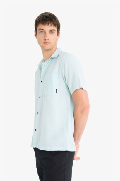 Regular Fit Cotton Short Sleeve Shirt