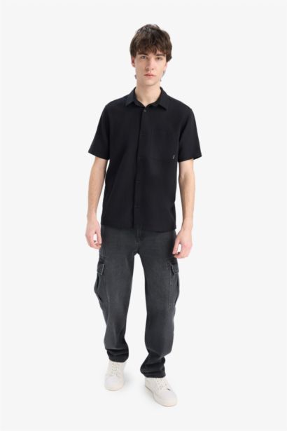 Regular Fit Cotton Short Sleeve Shirt