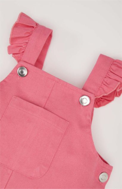 Salopette en jean pour bébé fille