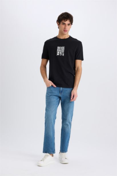 Regular Fit Crew Neck Short Sleeve T-Shirt