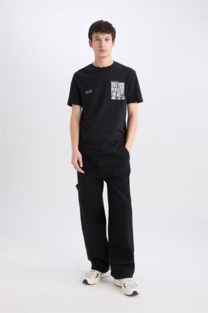 Regular Fit Crew Neck Short Sleeve T-Shirt