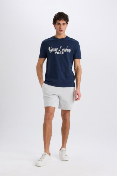 Regular Fit Crew Neck Short Sleeve T-Shirt