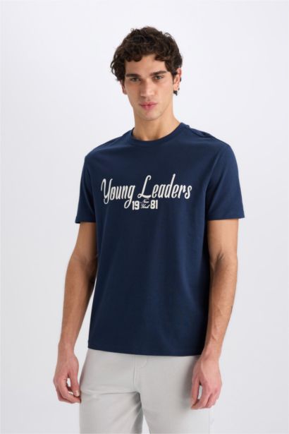 Regular Fit Crew Neck Short Sleeve T-Shirt