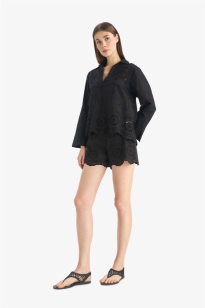 Regular Fit Brode Plaj Şortu