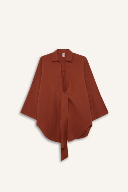 Fall in Love Regular Fit Muslin Beachwear