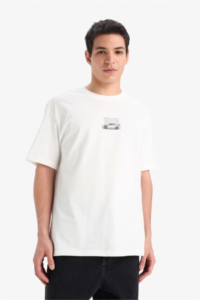 تيشيرت نص ردن أوفر سايز من فاست آند فيوريوس