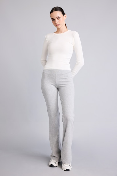 Flare Ribana Trousers