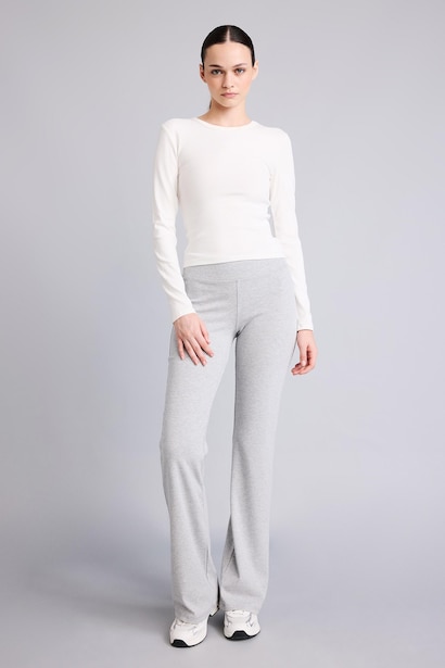 Flare Ribana Trousers