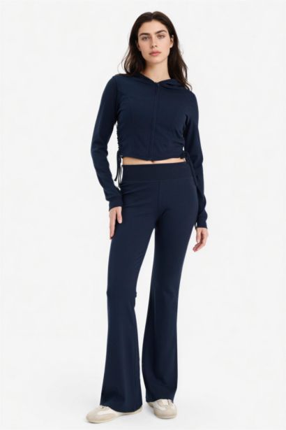 Flare Ribana Trousers