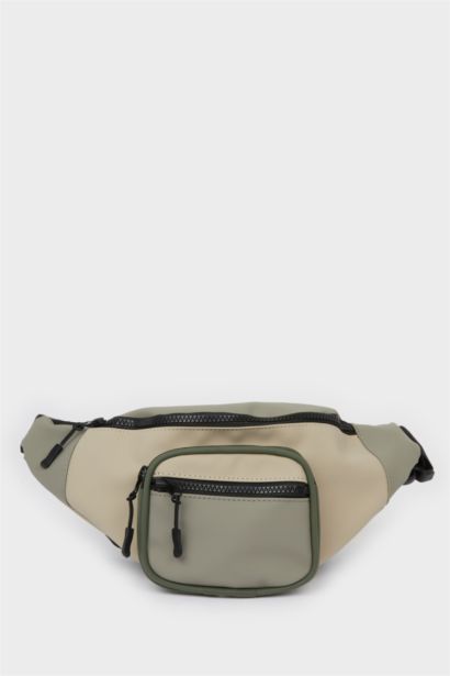 Faux Leather Waist Bag