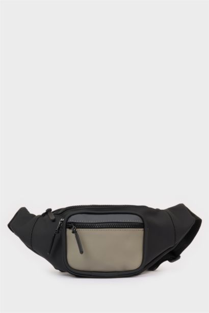 Faux Leather Waist Bag