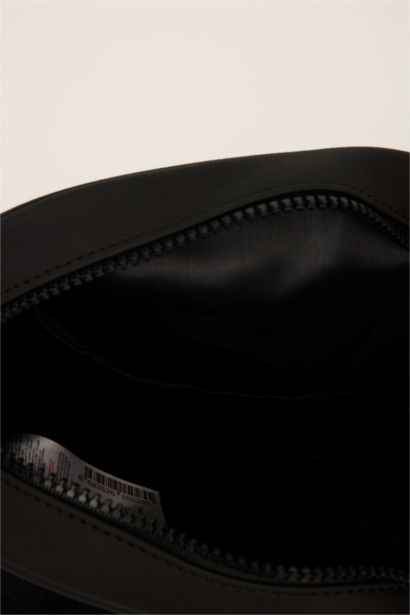Faux Leather Crossbody Bag