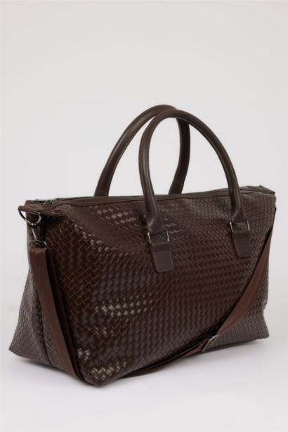 Спортивная и дорожная сумка для мужчин из искусственной кожи