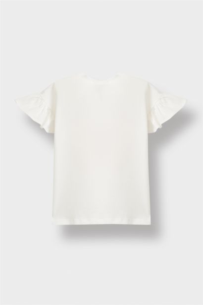 Baby Girl Regular Fit Fun Printed T-Shirt