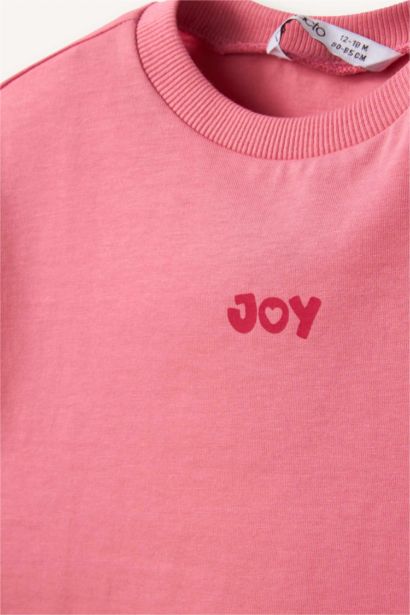 Baskılı Tişört Kız Bebek