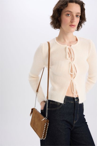 Әйелдерге полиуретан иық сөмкесі