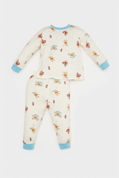 Boy Baby Disney Winnie The Pooh Cotton Top Bottom 2 Piece Pajama Set