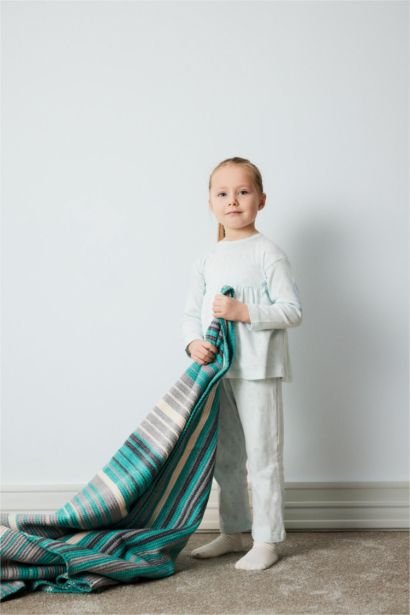 Ensemble Pyjama avec top à manches longues et pantalon pour bébé fille