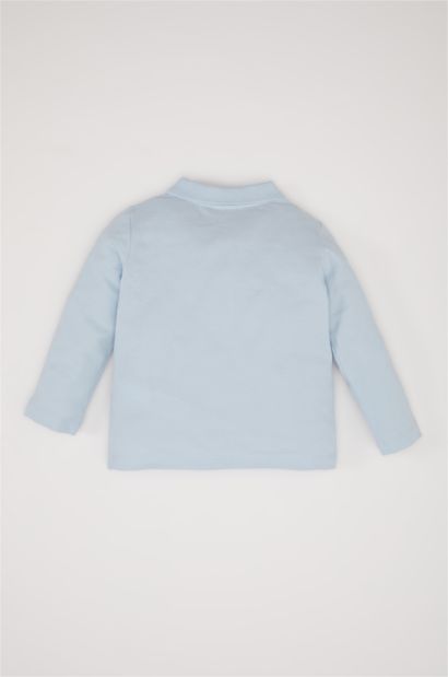 تيشيرت بولو ولادي ردن طويل بيكيه قصة عادية