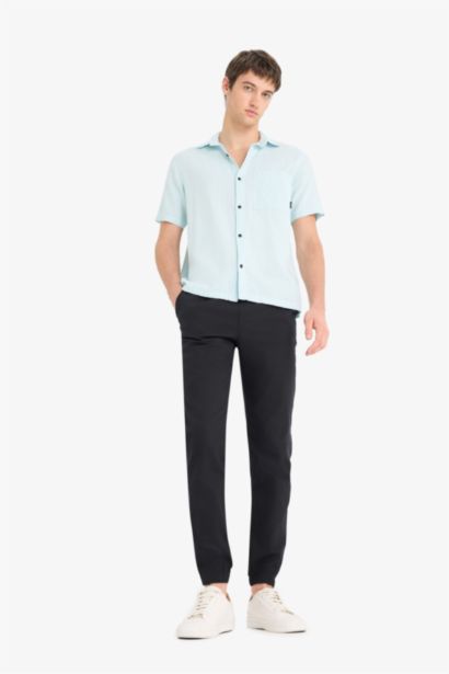 %100 Pamuk Kargo Jogger Pantolon Üç Cepli