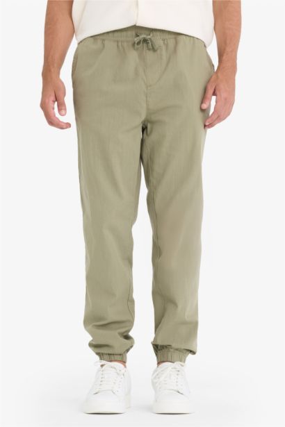 %100 Pamuk Kargo Jogger Pantolon Üç Cepli