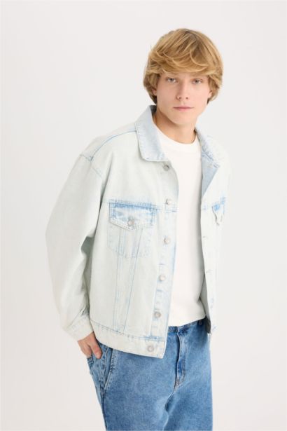 Veste en jean oversize