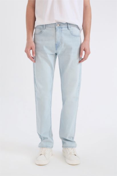 بنطلون جينز سيرجيو قصة عادية برجل عادية وخصر عادي