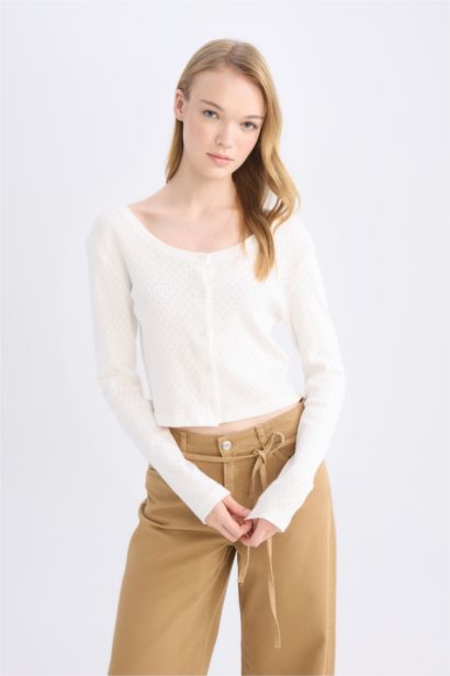 Slim Fit Camisole Cardigan