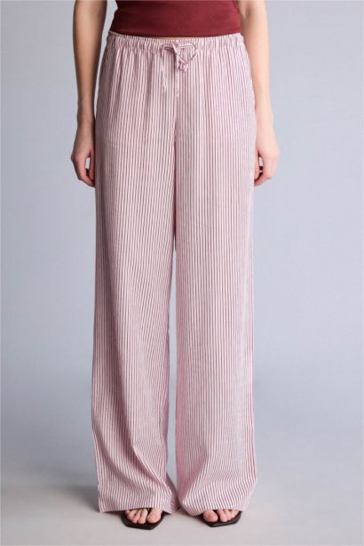 High Waist Wide Leg Trousers