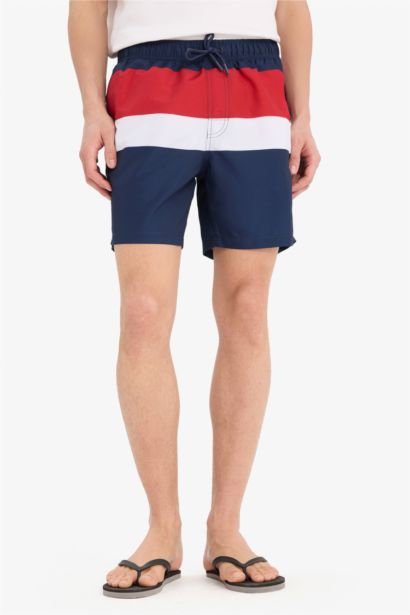 Color Block Short Swim Shorts