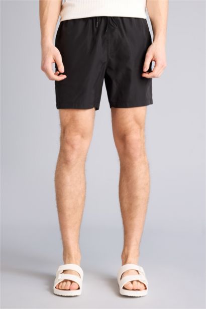 Mesh Lined Short Length Swim Shorts