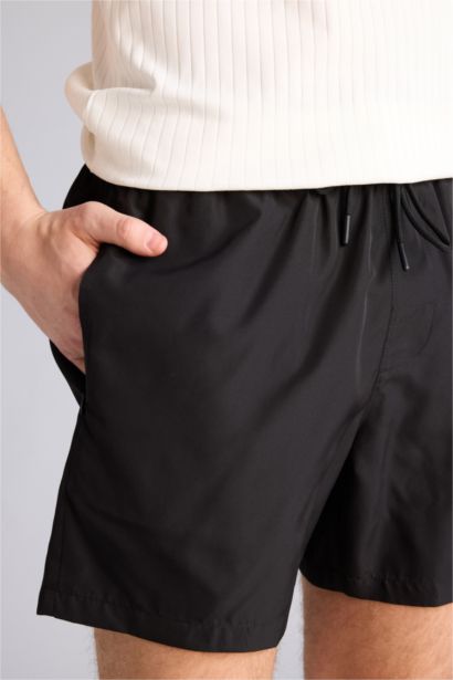 Mesh Lined Short Length Swim Shorts