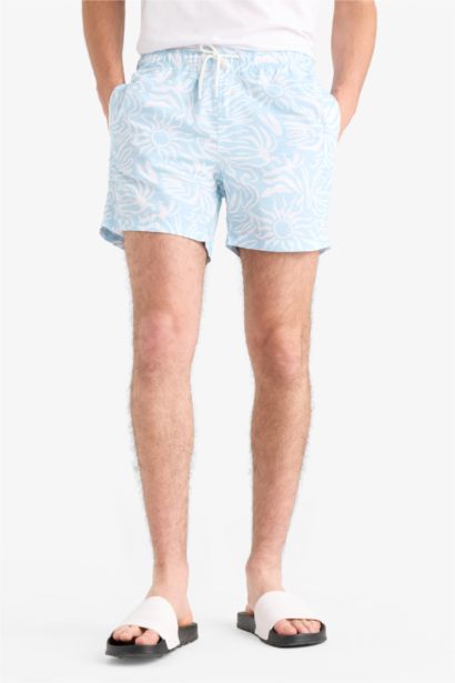 Short De Bain Tissé