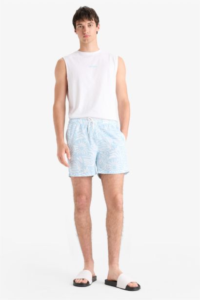 Short De Bain Tissé