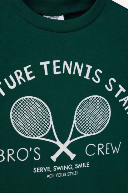 تيشيرت رياضي بيبي ولادي نص ردن قصة عادية