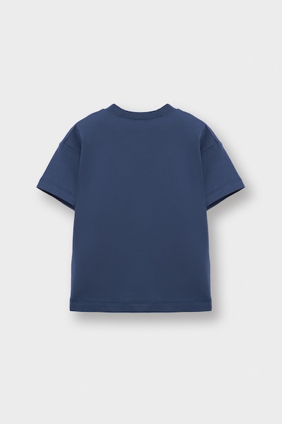 Baby Boy Regular Fit Slogan Print T-Shirt